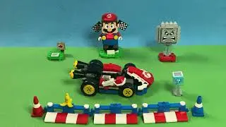 72043 Interactive LEGO Mario & Standard Kart Unboxing and How to Build