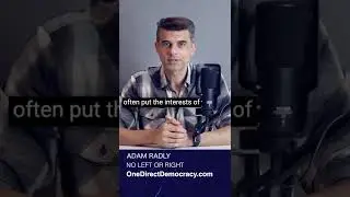 Don't Trust Politicians (Direct Democracy vs Representative Democracy) #shorts