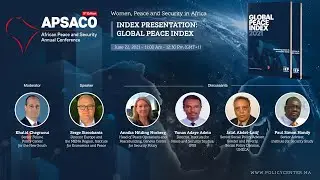 APSACO 2021 - WORKSHOP : Index Presentation: Global Peace Index