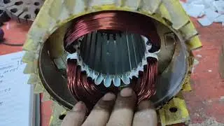 V Guard 1Hp Motor Winding Data।