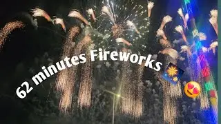 Vamika ne celebrate kiya New Year In UAE 🇦🇪. 62 minutes fireworks 🎆 😍 sheikh zayed festival 😍
