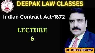 Lecture-6 #Indiancontractact #Contractact #lawofcontract #lawclasses #livestream #livestream#rjs-26