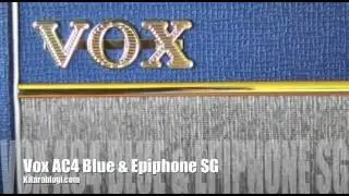Vox AC4 C1 Blue === Kitarablogi.com