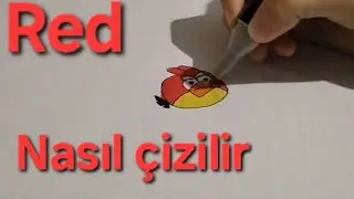 Angry birds Red nasıl &ccedil;izilir