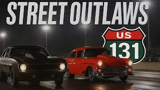 Street Outlaws at US 131 2024 Featuring Murder Nova, Daddy Dave, and Kye Kelly