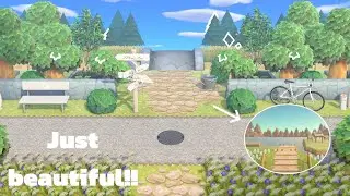 Incredible Natural Lush island!| Island Tour| Animal Crossing New Horizons