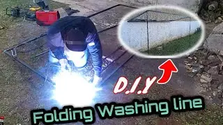 Folding Washing Line | DIY