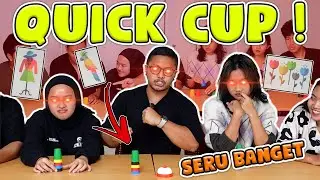ANJAY TEAM MAIN INI KACAU BANGET !! CHALLENGE QUICK CUPS INDONESIA !!