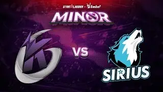 Keen Gaming vs Sirius Game 2 - SL ImbaTV Minor CN Qualifier: Semifinals