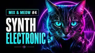 MIX & MEOW #4 &bull; Electronic &bull; Synth & Chill Music || Catwave Vibes  &bull; 1 Hour