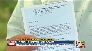 Census letter or scam?