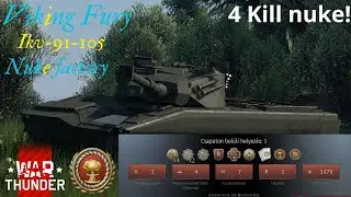Viking Fury - War Thunder - IKV-91-105 - Nuke  ☢️ 10 💥