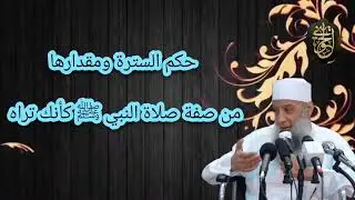 حكم السترة ومقدارها من صفة صلاة النبي ﷺ كأنك تراه| للشيخ الحويني