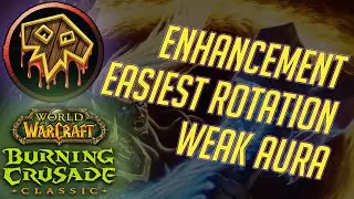 ENHANCEMENT EASY ROTATION WEAKAURA! | SPEAK2RYAN'S WHACK-A-MOLE [UPDATED LINK IN DESC.]