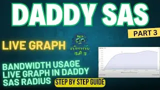 Daddy SAS Live Graph ｜How to view User Usage Live Graph in Daddy SAS｜Daddy SAS User Live Graph