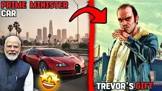 🔥 I Stole The Prime Minister’s Car in GTA 5 and Gifted It to Trevor! 😱😈