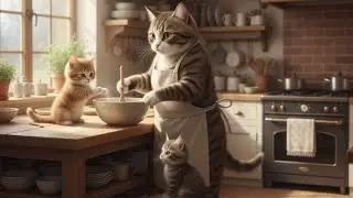 Dog saves the life of a cat and her kittens🥺🐕🐾😺