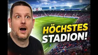 Voith Arena Heidenheim I einmaliger Blick auf das Spielfeld I höchstgelegenes Stadion