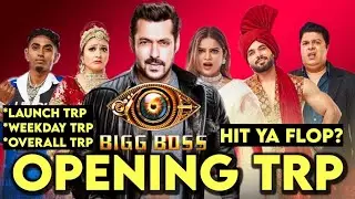 Bigg Boss 16 OPENING TRP - First Week TRP | Launch, Weekday, Overall | BB16 Updates | Colors TV