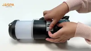 Dual Light Source LED Camping Light With Toolkit