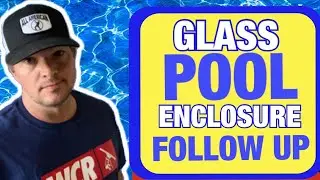 Pressure Washing & Soft Washing A Glass Pool Enclosure - Follow Up