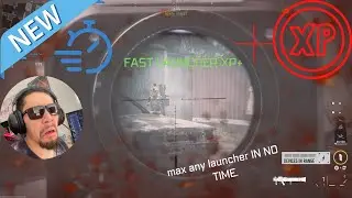 QUICKEST way to gain Launcher XP for GOLD CAMOS in MW2