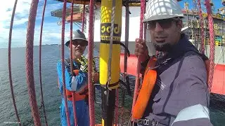 Work Vlog, Marine Surveyor, Labuan F.T Malaysia, Velesto Naga 6, SHIP TO SHIP