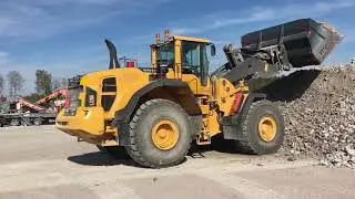 YPV grusskopa p&aring; Volvo L220
