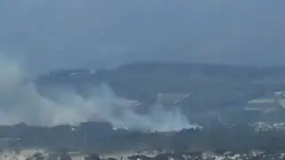 Fire starting with strong winds