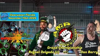 [Full Match] Rafael Delgado vs. Dan Barry WRESTLExpo Showcase 12-13-25