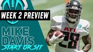 Should MIKE DAVIS Be Avoided as a Start Against Tampa Bay? | Week 2 Fool's Gold - FRF Podcast Clips