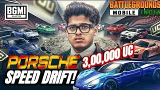 😱3,00,000 UC PORSCHE CRATE OPENING | SPEED DRIFT | @JONATHANGAMINGYT