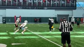 Miami Hurricanes Aug. 4 fall practice DB tackling drills