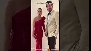 Hollywood fame, real-life chemistry.#EmilyBlunt #johnkrasinski #couplegoals💕#actor#couple