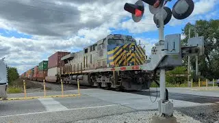 Railfanning 87 - GE ET44AC CN 3102 Leading, 08/25/25