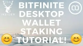 Bitfinite Desktop Wallet Staking Tutorial | How To Stake Bitfinite Coins On A Desktop Wallet!