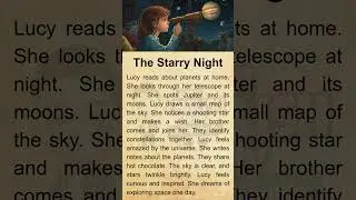 The best way to improve English | Intermediate Level | The Starry Night