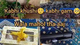 My first selfie tripod ☺️ fish almost dead 🐠 🥺today||Hyderabadi mini vlog 