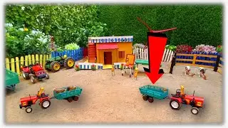 Diy tractor making asphalt road new technology | diy mini construction machine |