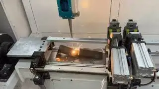 How to cut and mill aluminum and steel with Laser machining center