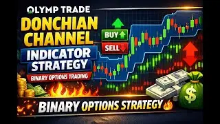 Olymp Trade Donchian Channel Indicator Strategy 🔥 | Binary Options Trading Strategy | Olymp Trade