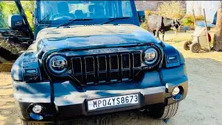 Thar Roxx Accessories ￼installation // Mahindra Thar roxx  // Vikas Meena 