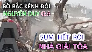 Сегодня дом по адресу Нгуен Дуй, 753, северный берег канала Дой, 8-й район Сайгона, обрушился и и...
