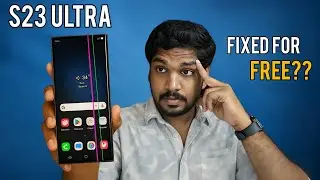 S23 Ultra Green/Pink Line Issue ⚠️ | Free Replacement! 