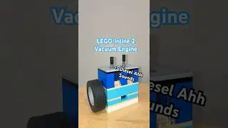 LEGO Inline 2 l Vacuum Piston Engine @BuildItCreations1