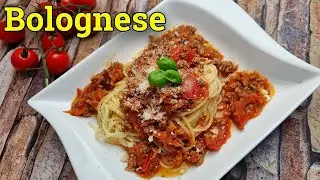 Рецепт болоньезе из СВЕЖИХ ПОМИДОРОВ | Просто и невероятно ВКУСНО