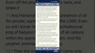Sitdown Lesson,The Book 📚 of Jeremiah chapter 28 and through verse 8.