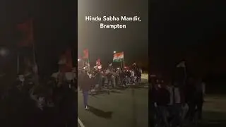 Protests erupts against the inaction of Peel police and Candian gov. Over the attacks at Temple