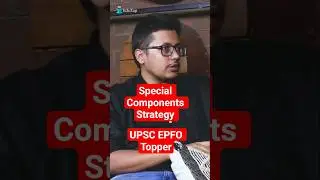 How to Prepare Special Component for UPSC EPFO APFC | UPSC EPFO Topper Preparation Strategy & Tips