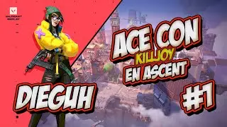 VALORANT REPLAY | Dieguh - ACE con KILLJOY en ASCENT #1
